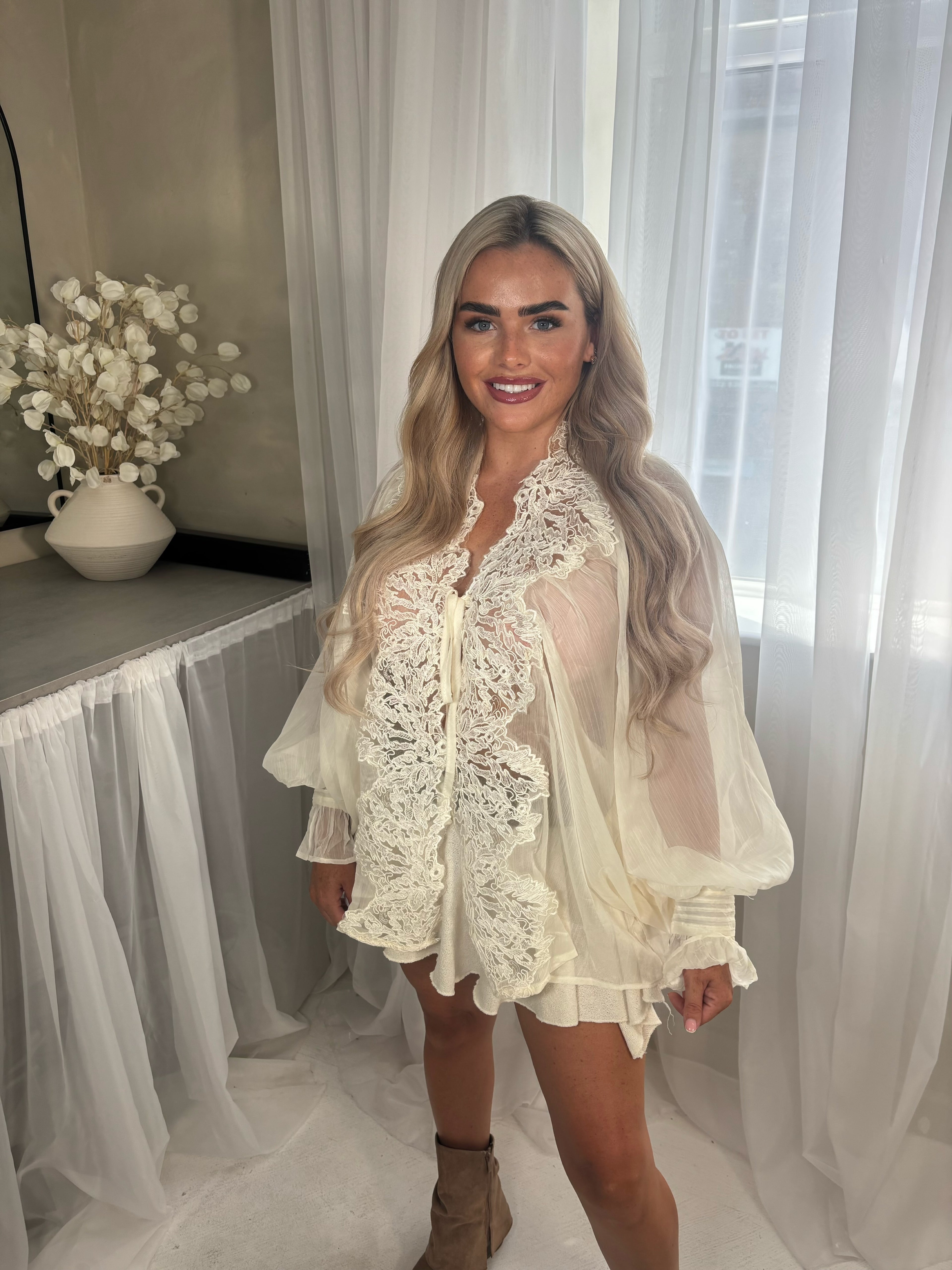 Florence Lace Blouse