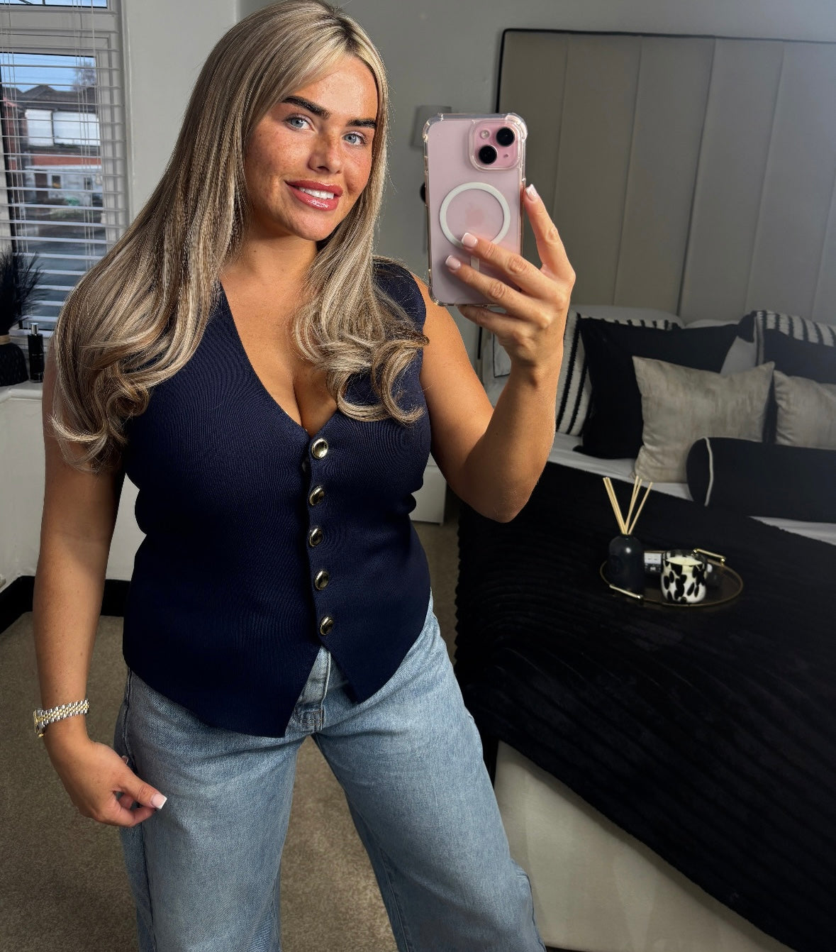 Knit Waist Top