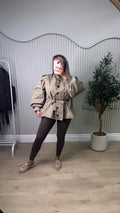 Athena Short Trench Coat