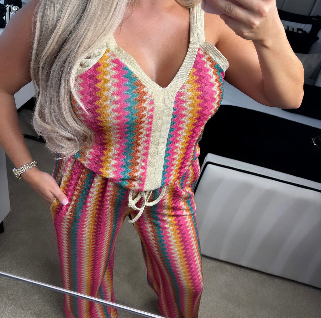 Zig Zag Lounge Co ord