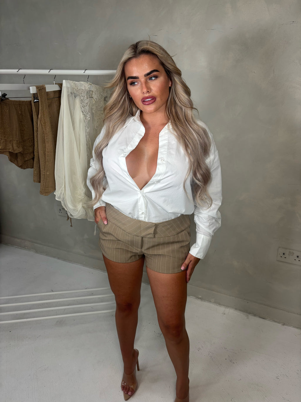 White Poplin Shirt
