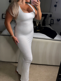 The Capri Textured Maxi Dress