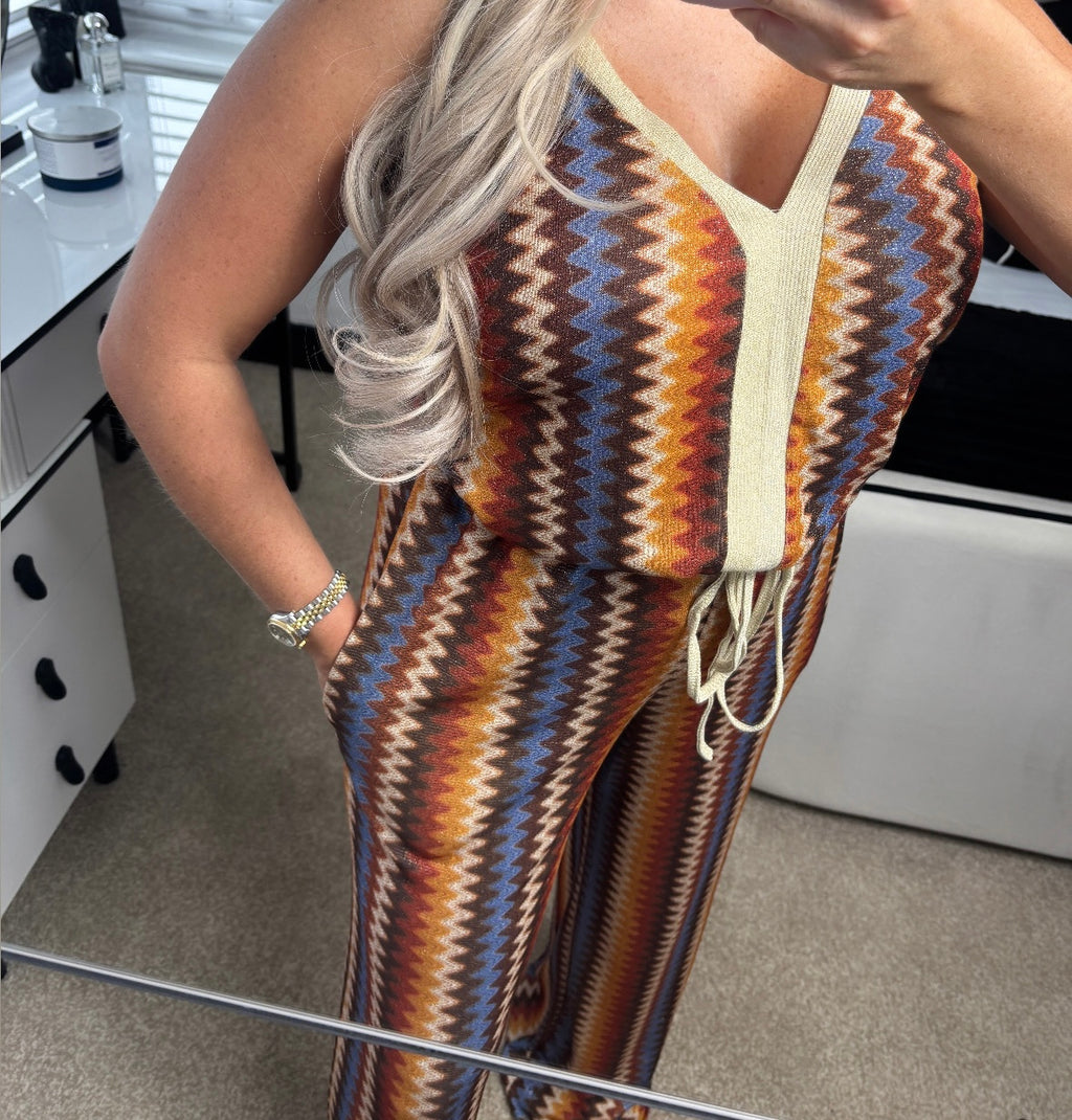 Zig Zag Lounge Co ord