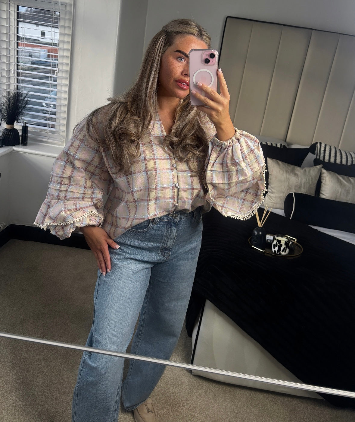 Pastel Check Shirt