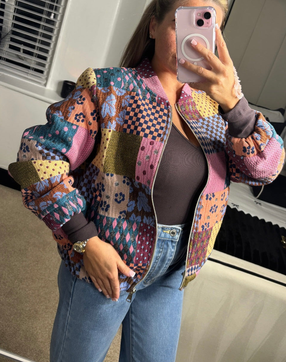 Rose Patchwork Jacket
