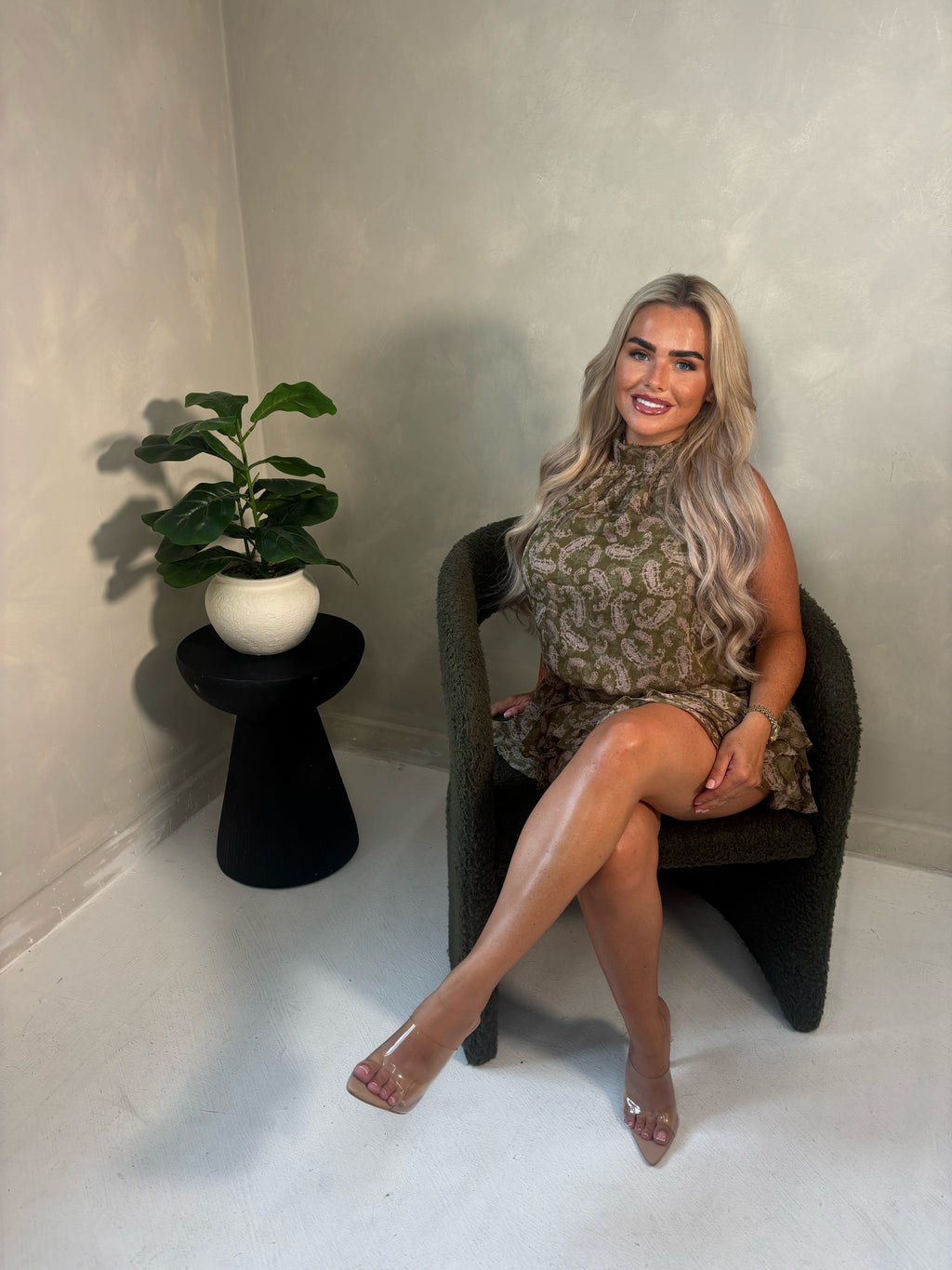 Olive Muse Playsuit