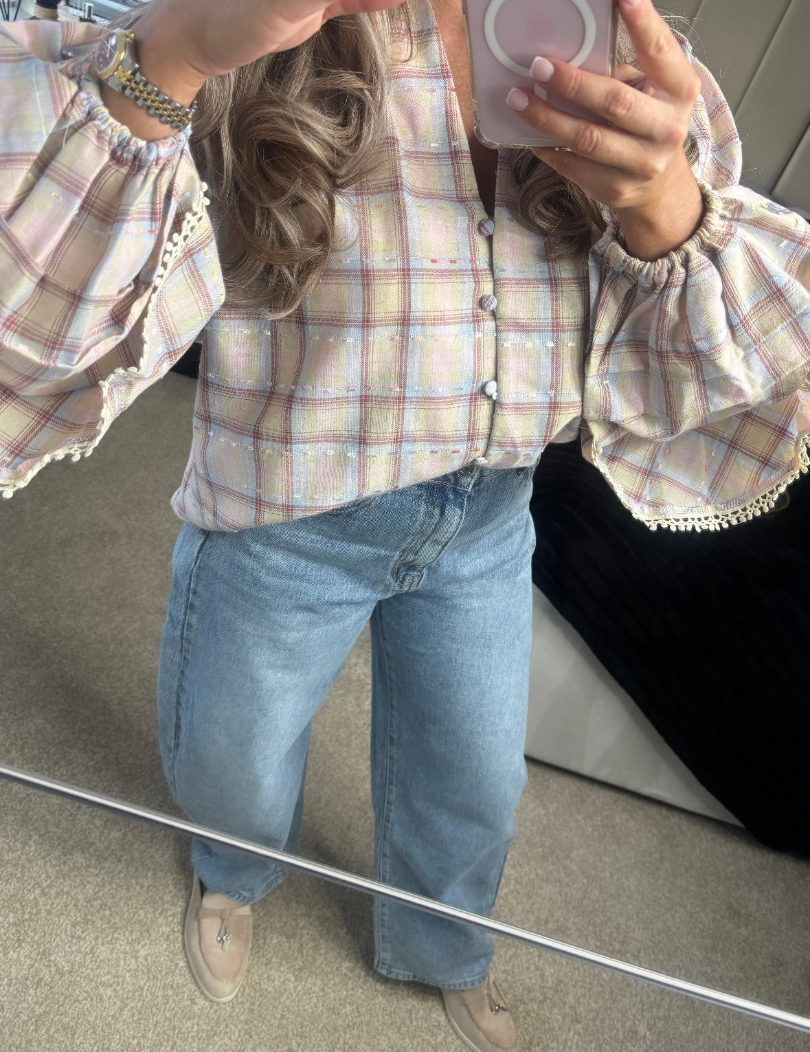 Pastel Check Shirt