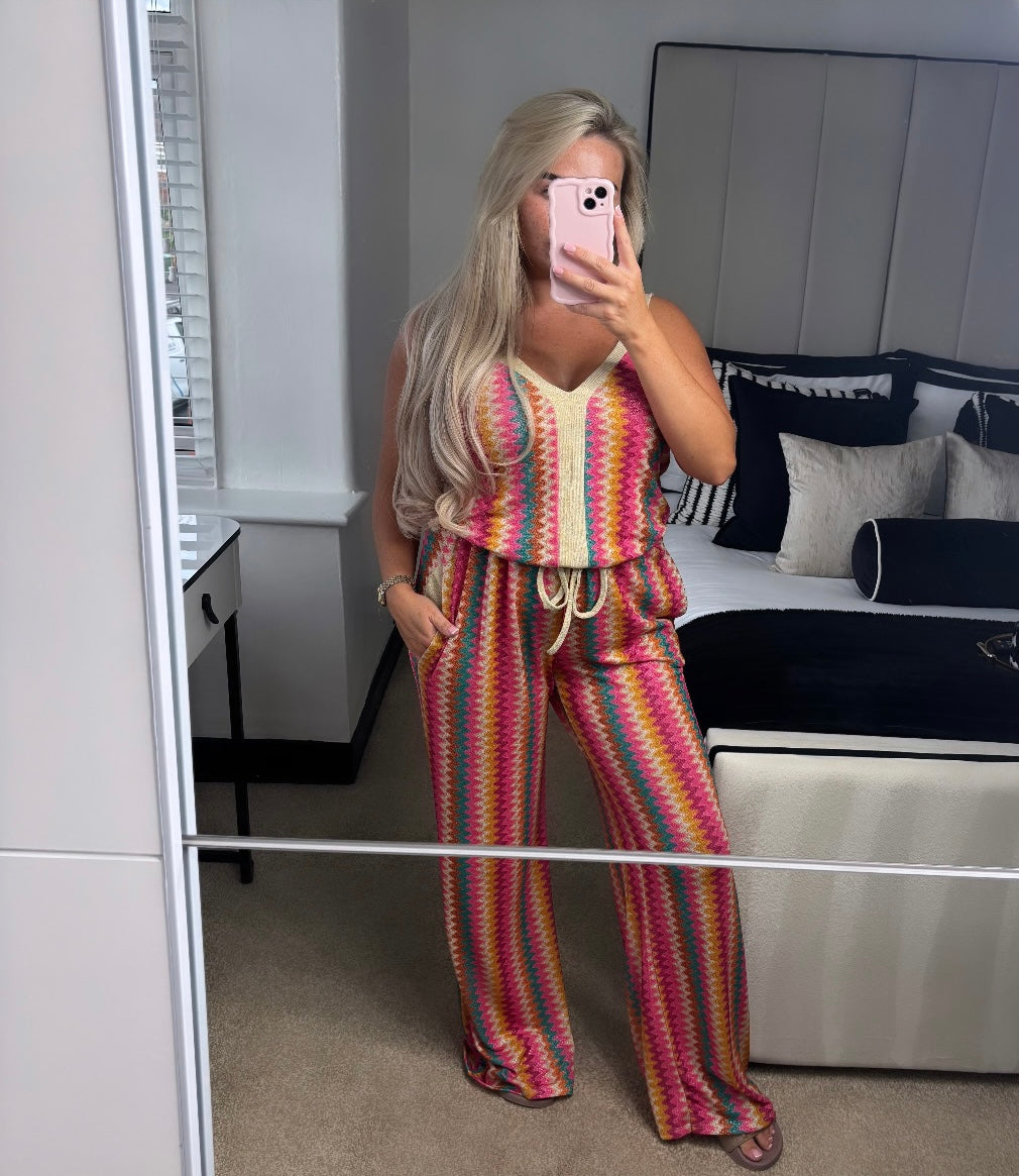 Zig Zag Lounge Co ord