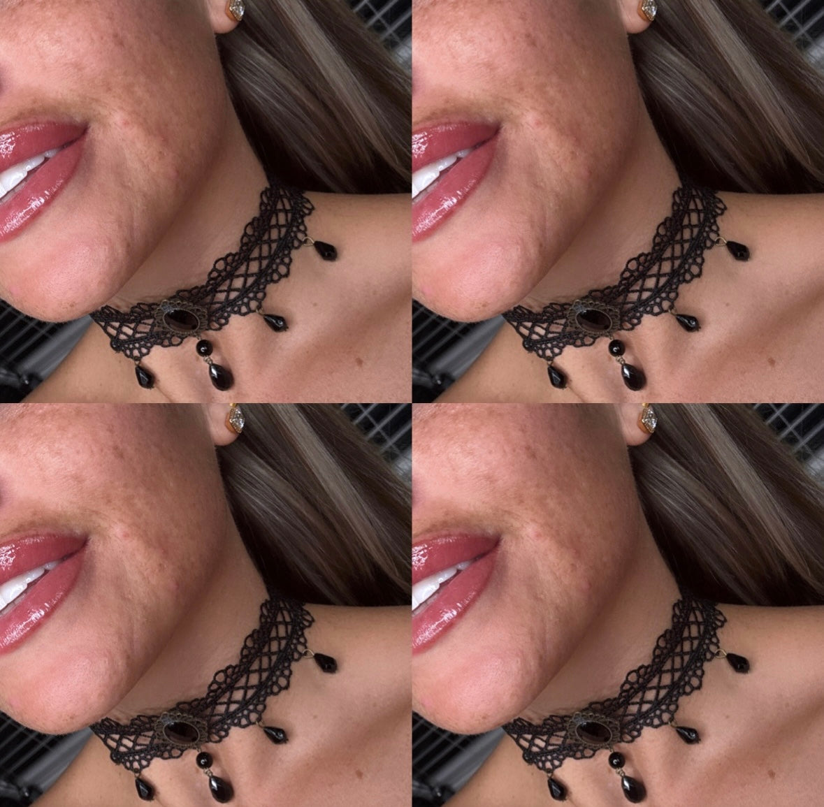 Midnight Lace Choker