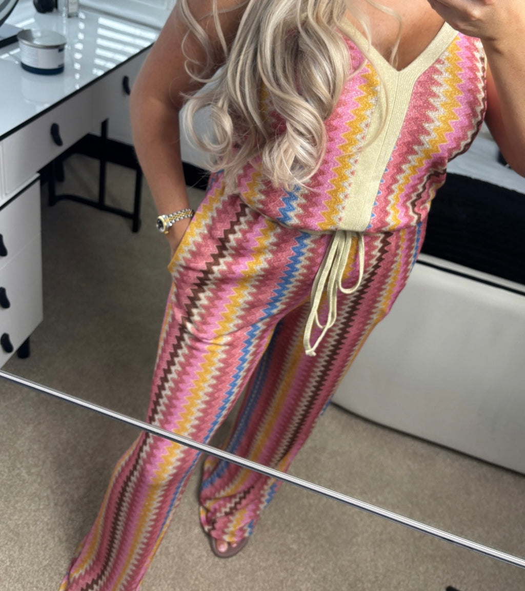 Zig Zag Lounge Co ord