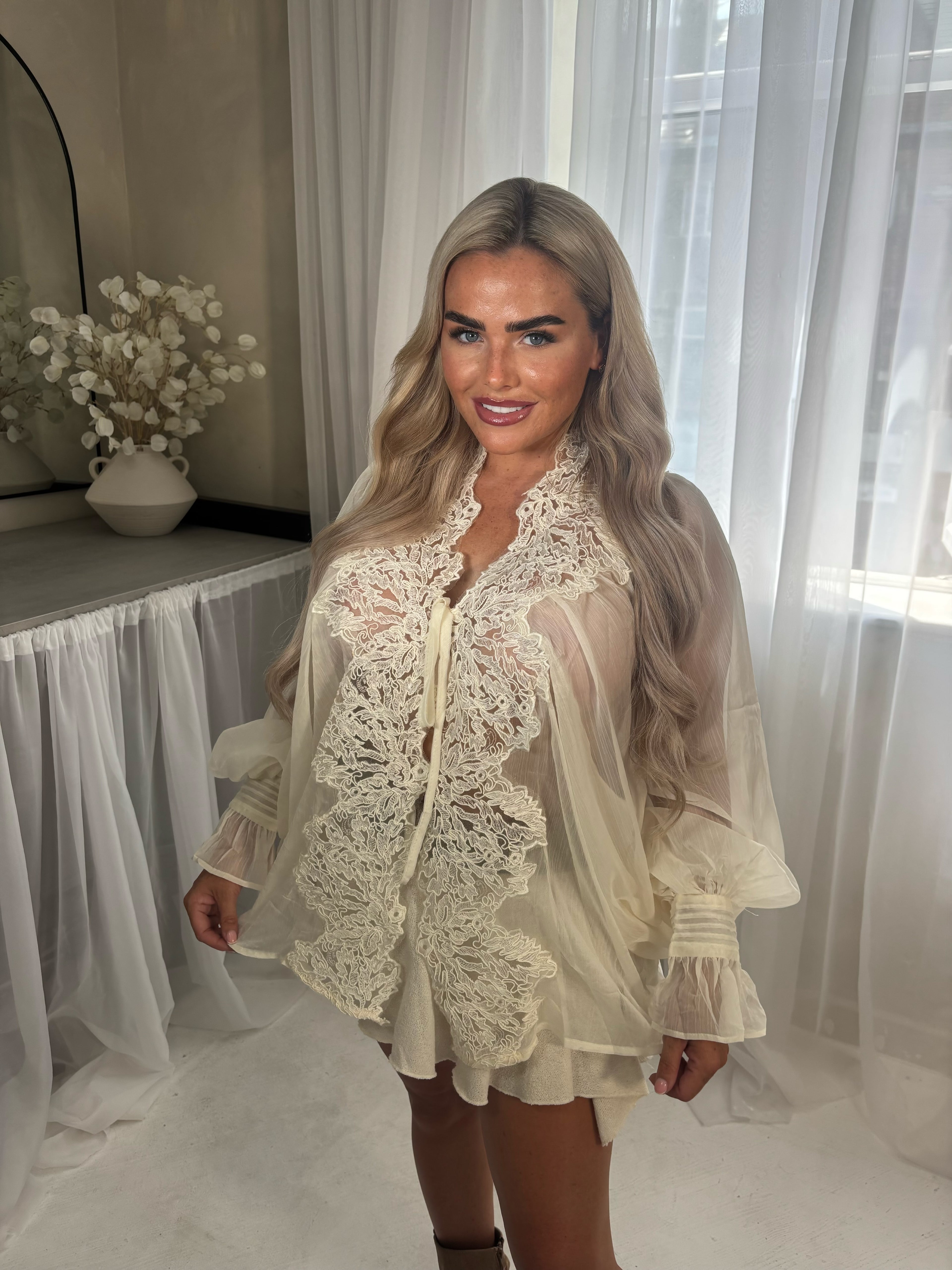 Florence Lace Blouse