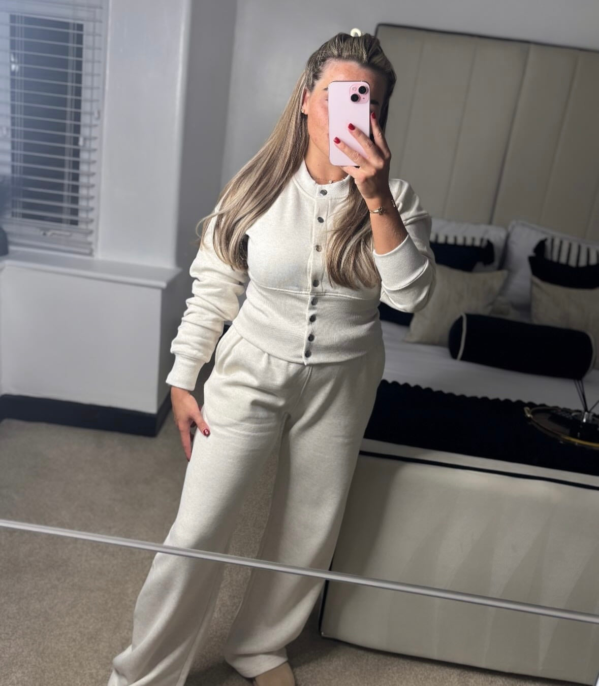 Soft Button Lounge Set