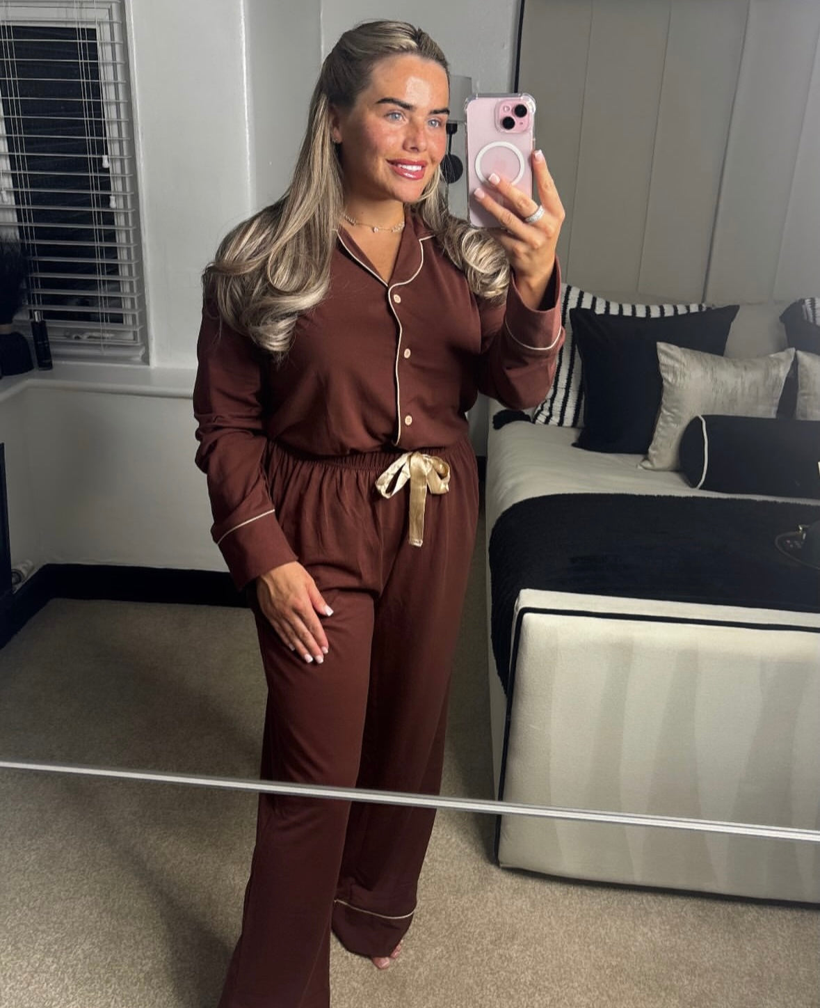 Soft Button Up Nightwear