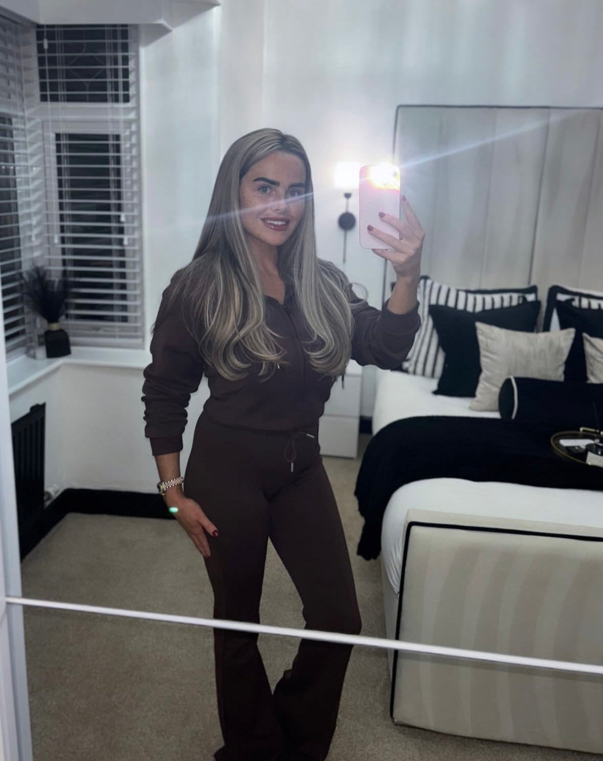 Fitted Flared Lounge Set