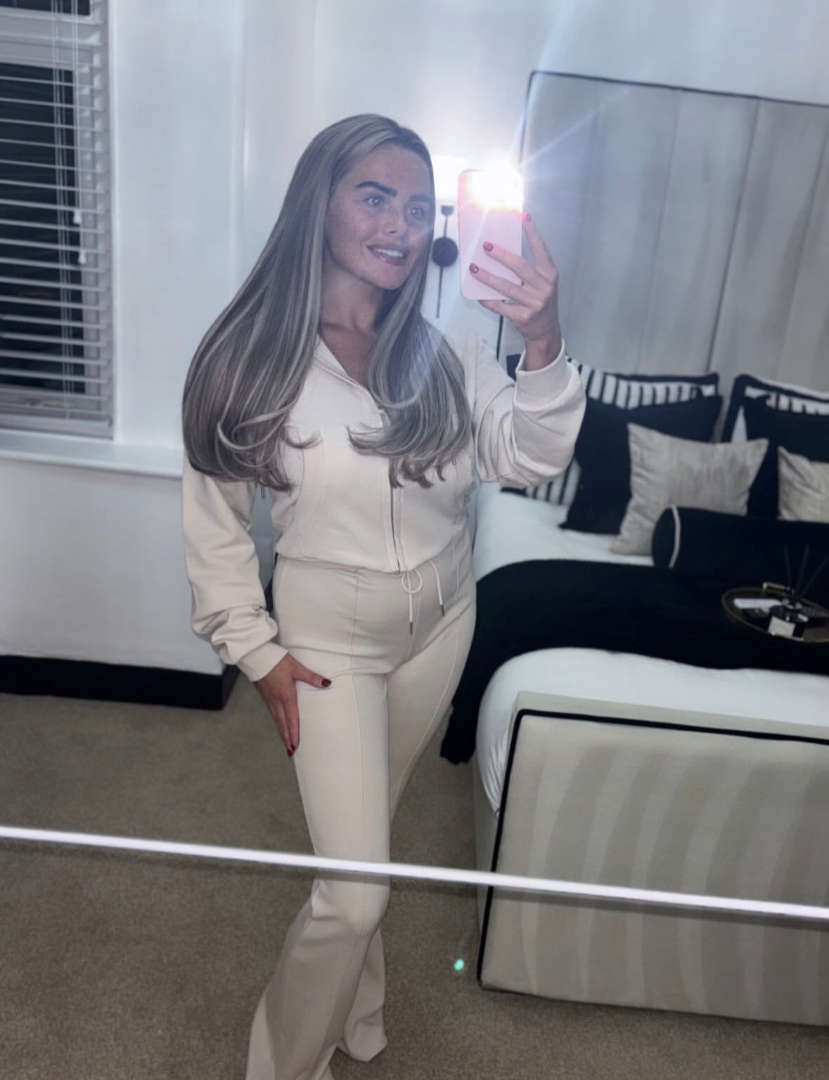 Fitted Flared Lounge Set