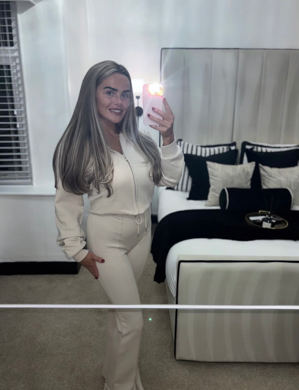 Fitted Flared Lounge Set