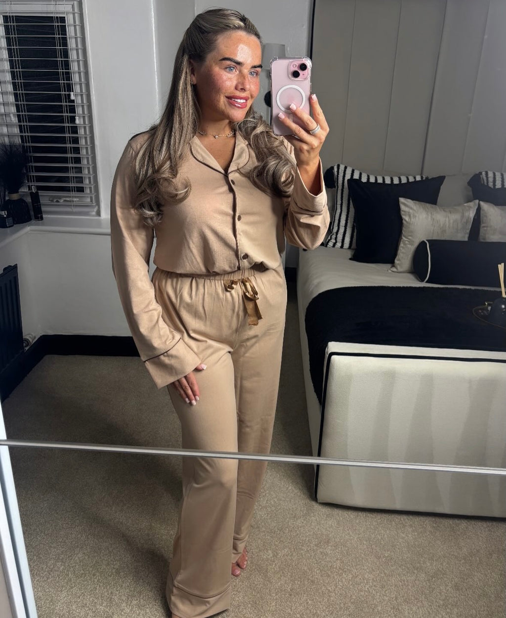 Soft Button Up Nightwear