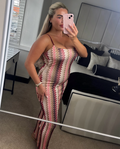 Zig Zag Maxi Dress