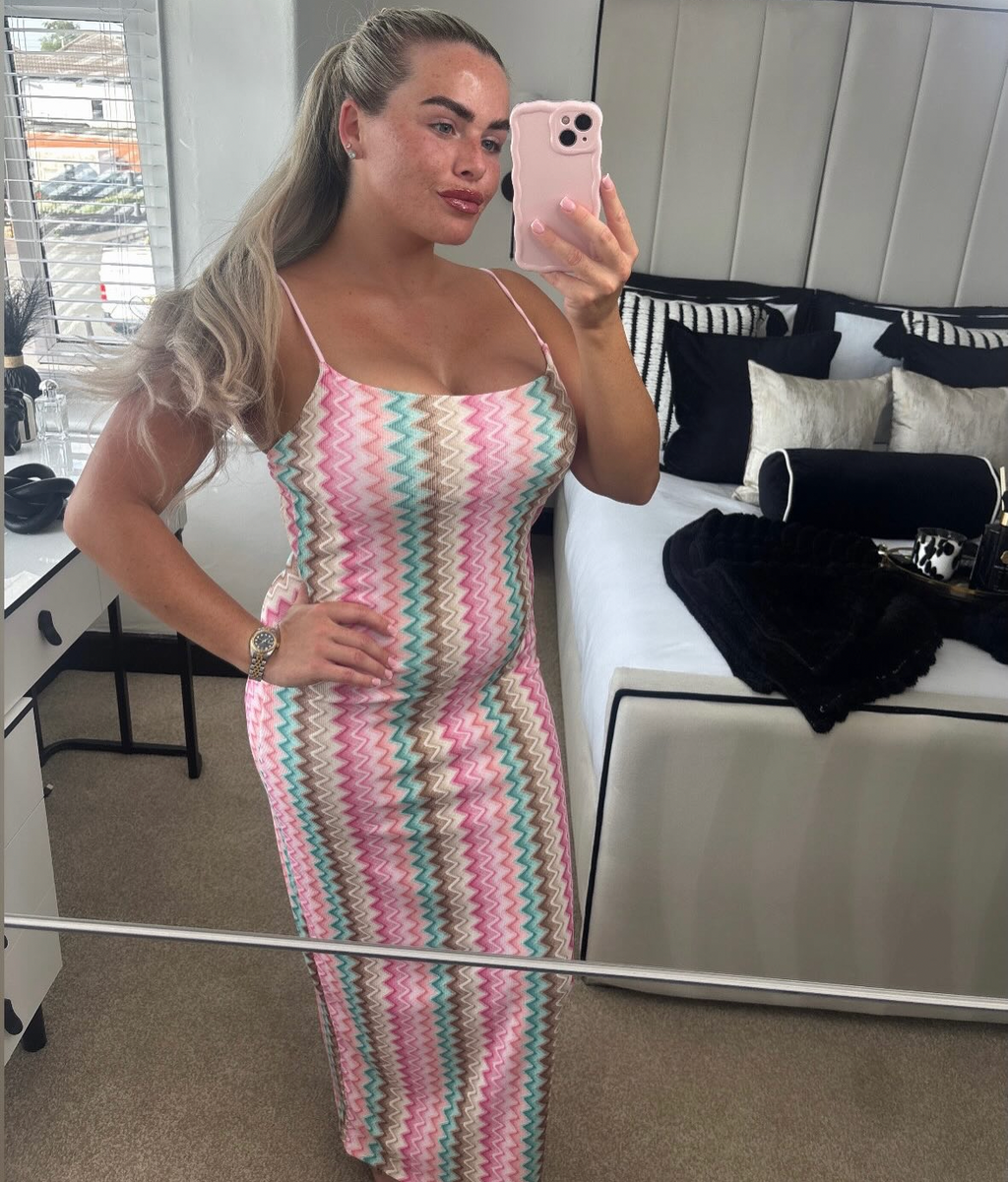 Zig Zag Maxi Dress
